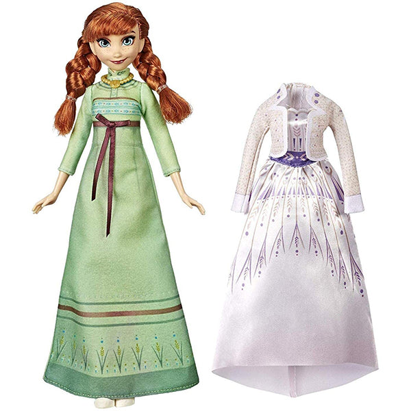 disney frozen anna fashion doll with 2 outfits
