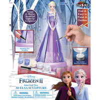 Thumbnail for disney frozen ii paint your own 3d elsa sculpture