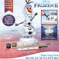 Thumbnail for disney frozen ii paint your own 3d olaf sculpture