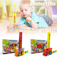 Thumbnail for domino train toy set with 83 pieces