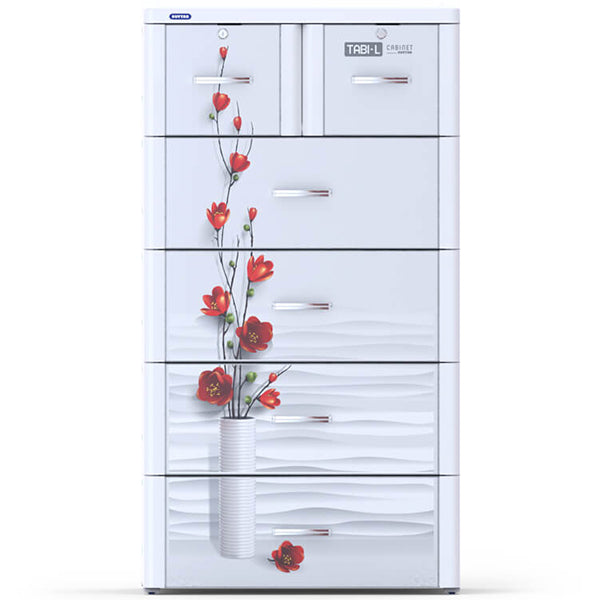 floral flower themed 5 step wardrobe