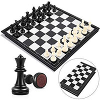 Thumbnail for foldable magnetic chess board game