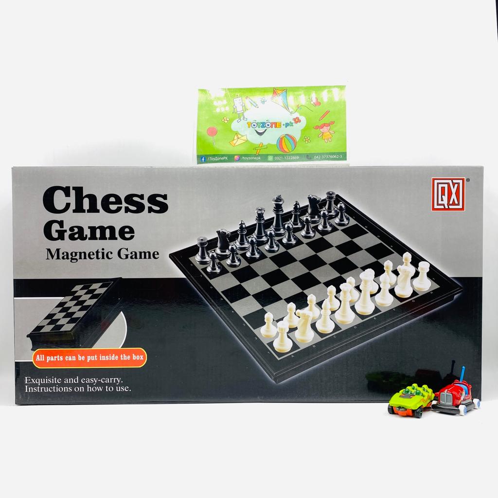 foldable magnetic chess board game