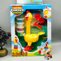 Thumbnail for fun feather chicken play doh set tzp1