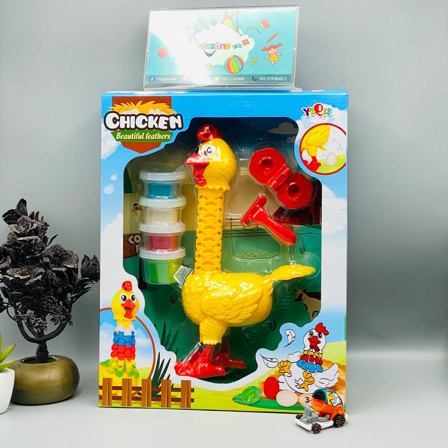Fun Feather Chicken Play-Doh Set - TZP1