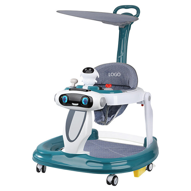 Multi-Function Baby Walkers With Robot Toy