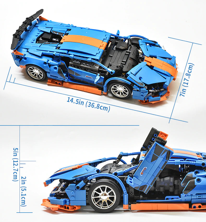 Building Blocks - Lamborghini MOC Sports Car