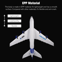 Thumbnail for A380 RC Foam Airplane 2.4G 3CH Remote Control Aircraft