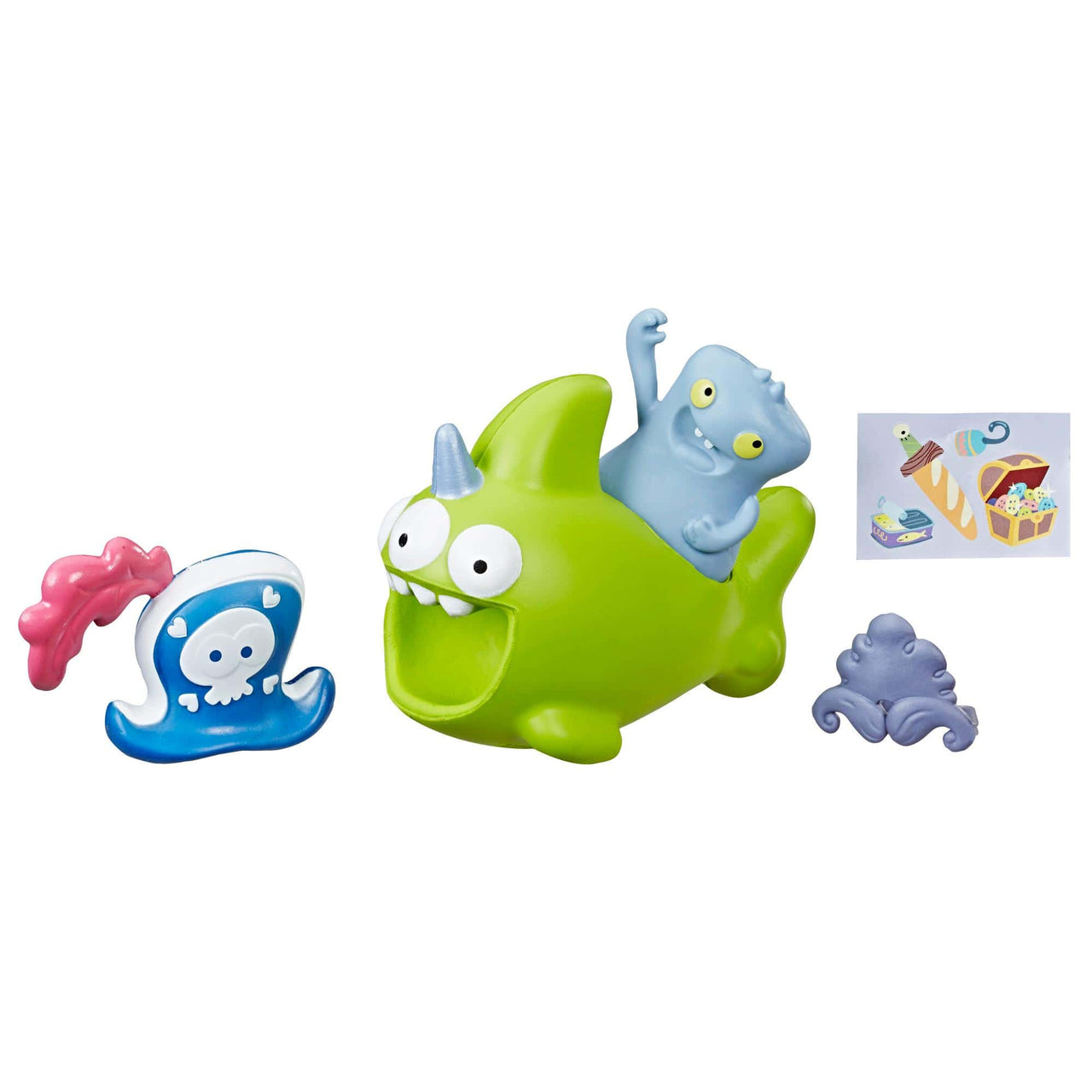 Ugly Dolls Babo and Squish-and-Go Sharwhal