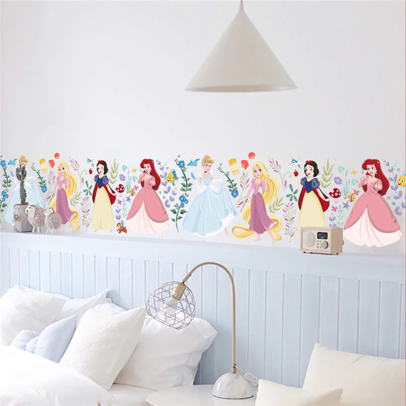 Cartoon Wall Sticker - Princesses