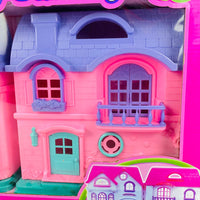 Thumbnail for happy family doll house in a villa style