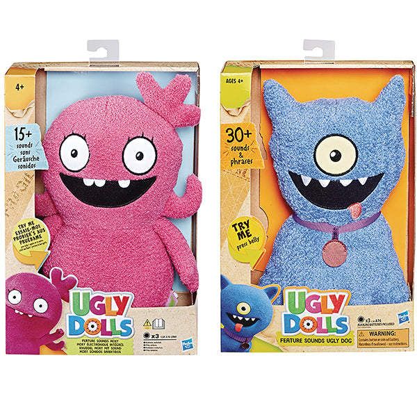 hasbro ugly dolls feature sounds assortment