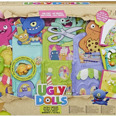 Hasbro Uglydolls Uglyville Unfolded Main Street Playset
