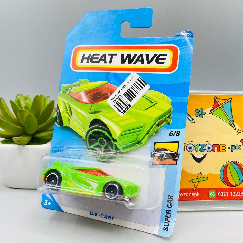 heat wave diecast cars assortment