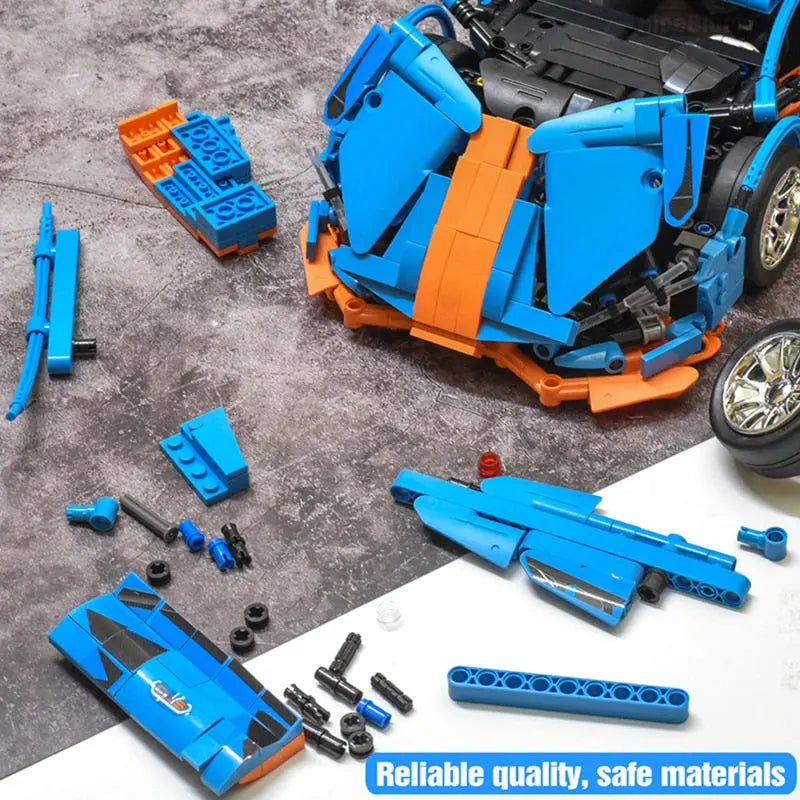 Building Blocks - Lamborghini MOC Sports Car