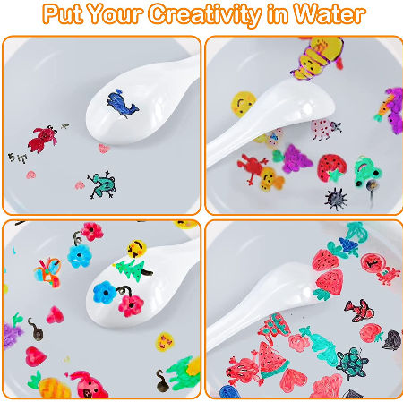 Magical Water Floating Pens With Spoon (2pcs Marker)