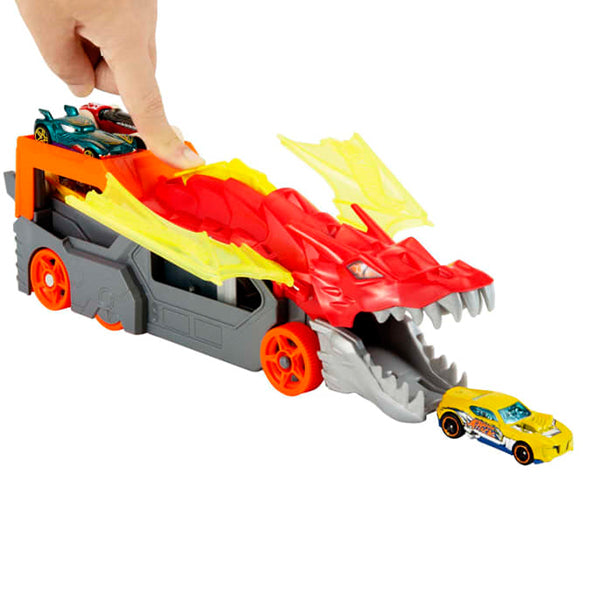 hot wheels® dragon launch transporter