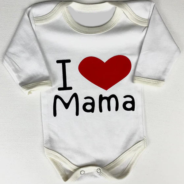i love mama romper