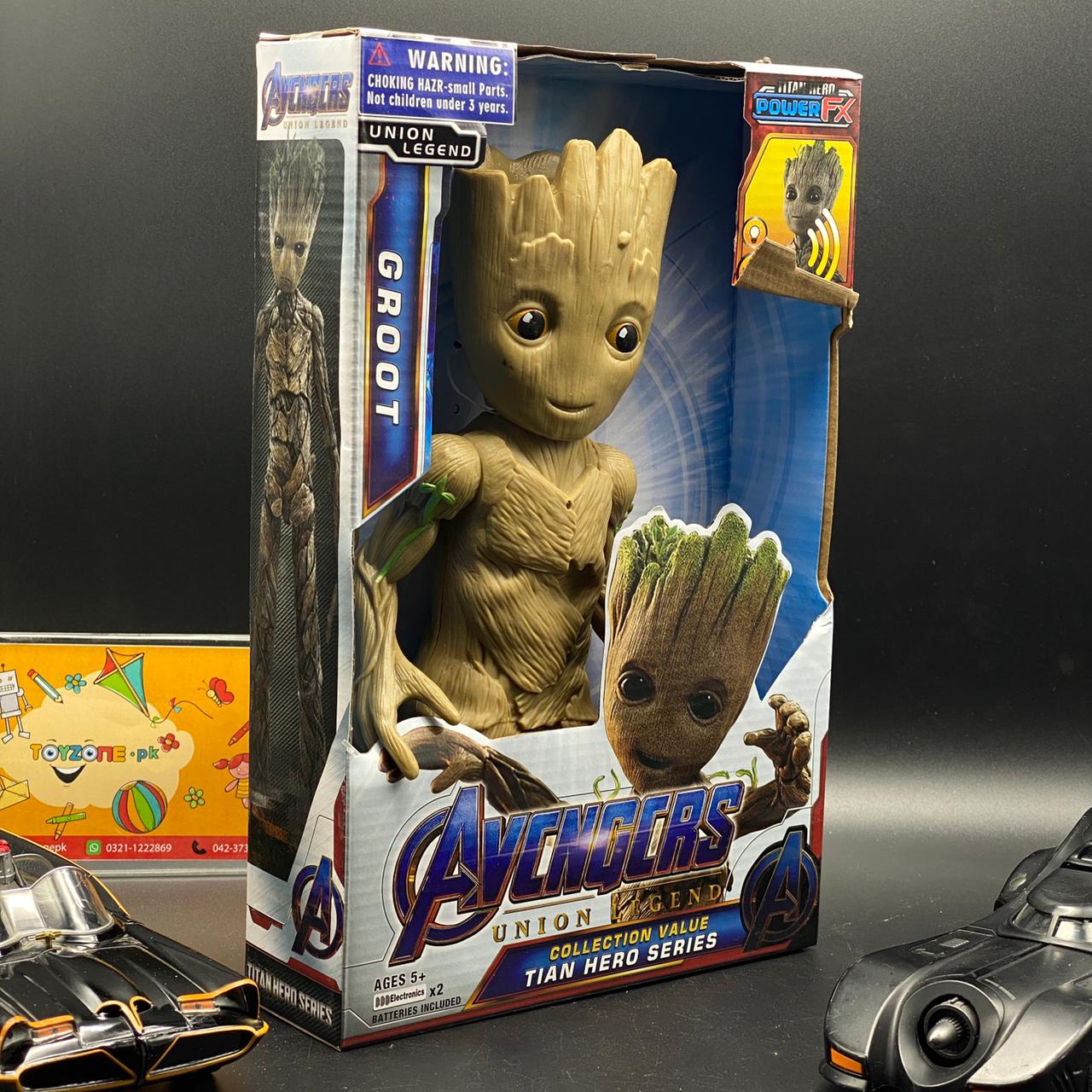 marvel baby groot tree man joints moveable action figure