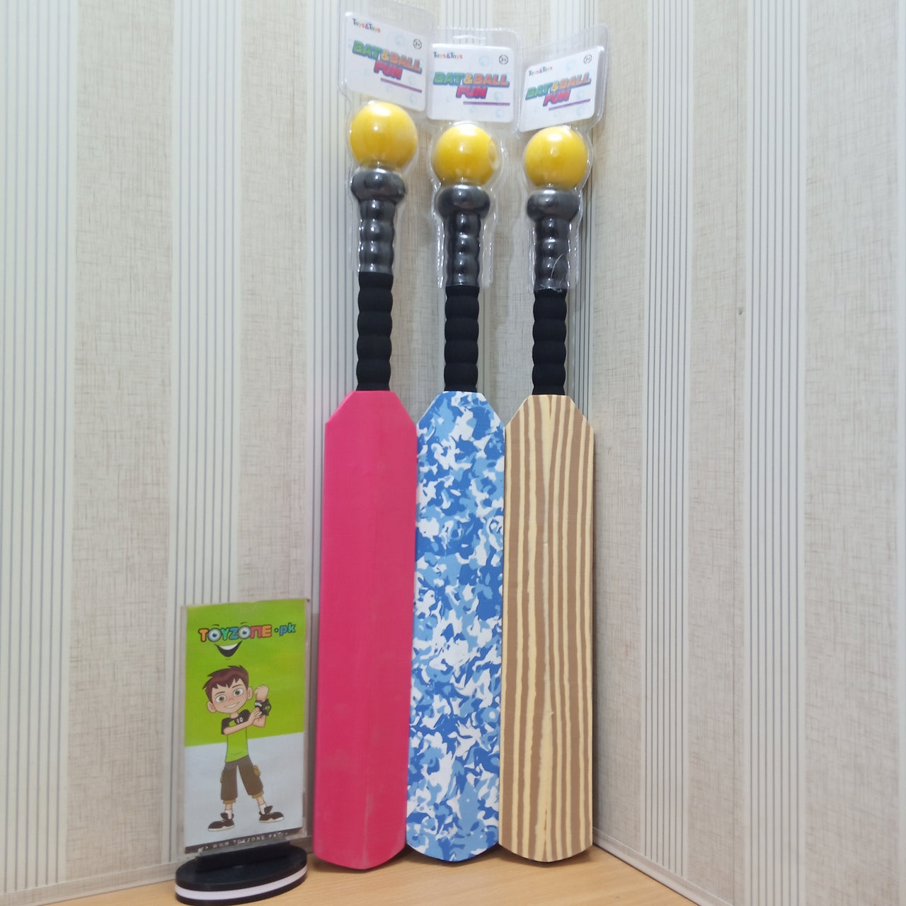 eva foam cricket bat and ball set