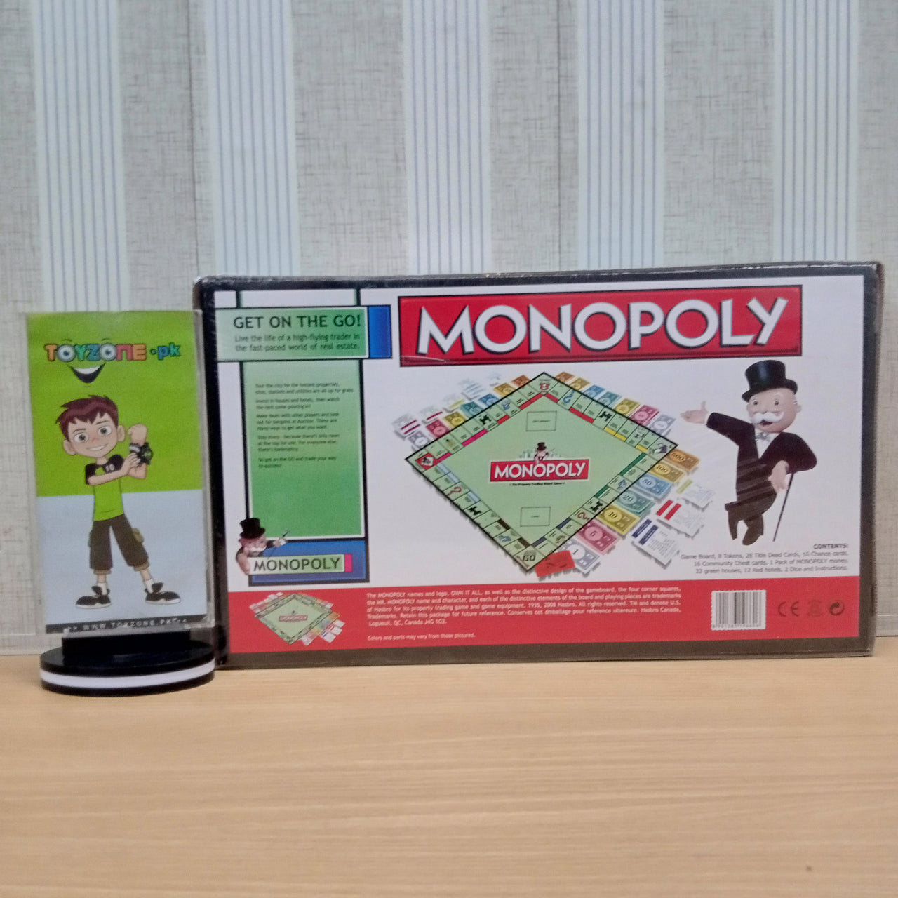 monopoly board game black theme