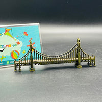 Thumbnail for metal souvenir golden gate bridge