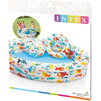 Thumbnail for intex fishbowl pool 52 x 11 with ball and tube