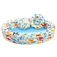 Thumbnail for intex fishbowl pool 52 x 11 with ball and tube