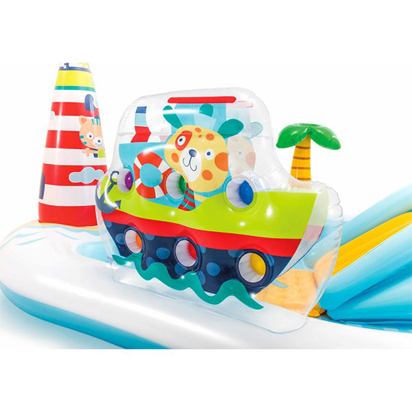 intex fishing fun inflatable pool 218 x 188 x 99 cm