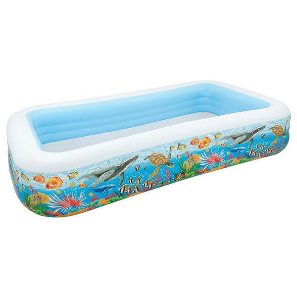 intex swim center tropical reef family pool 120 l x 72 w 22 h