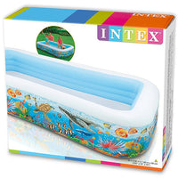 Thumbnail for intex swim center tropical reef family pool 120 l x 72 w 22 h