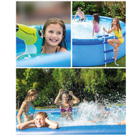 Thumbnail for intex easy set inflatable puncture resistant pool 10x24