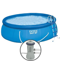 Thumbnail for intex easy set pool 15 x 30 with eater filter pump