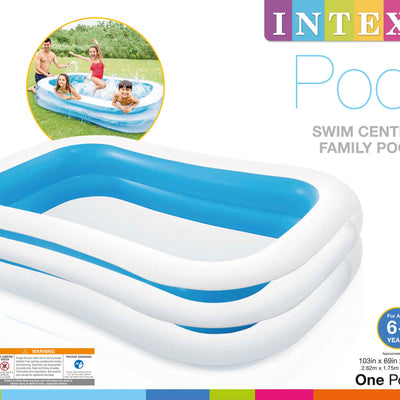 INTEX Swim Center Family Pool ( 103" L x 69" W x 22" H )