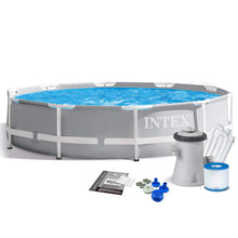 INTEX ( 10' x 30" ) Prism Frame Pool With Water Filter Pump "H" Type