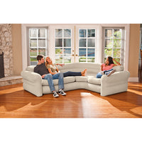Thumbnail for intex comfortable corner sofa 101 x 80 x 30