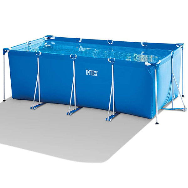 intex rectangular metal frame pool 450 x 220 x 84 cm