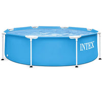 Thumbnail for intex swimming pool metal frame 244 x 51 cm