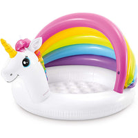 Thumbnail for intex unicorn baby pool hood 127x102x69 cm