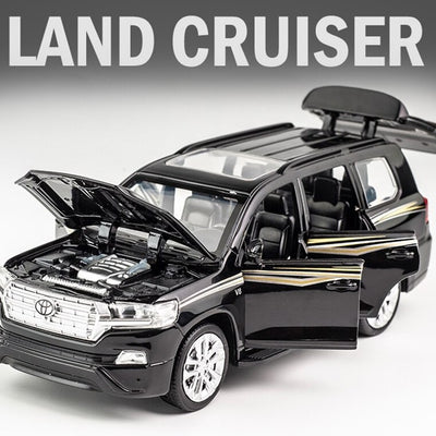 Diecast Land Cruiser SUV With Lights & Sound 1:24 Scale