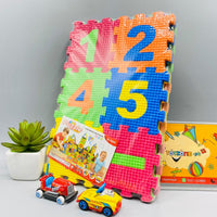 Thumbnail for kids floor foam mat 3 pcs numbers