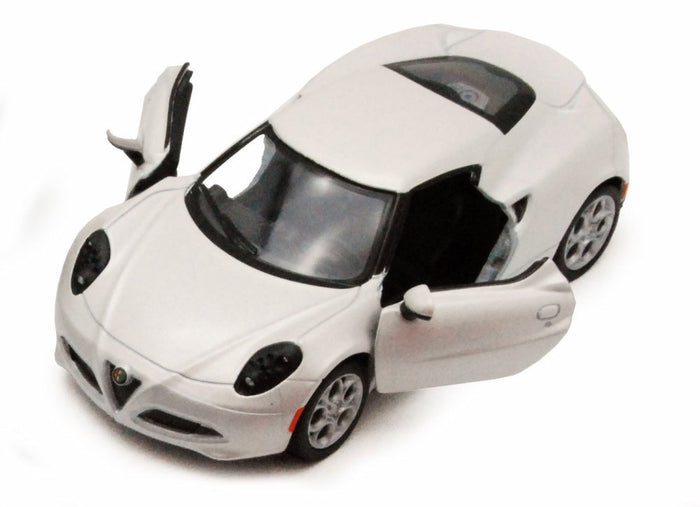 kinsmart 2013 alfa romeo 4c diecast model car