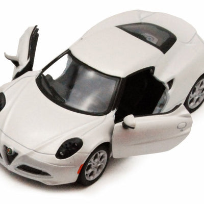Kinsmart 2013 Alfa Romeo 4C Diecast Model Car