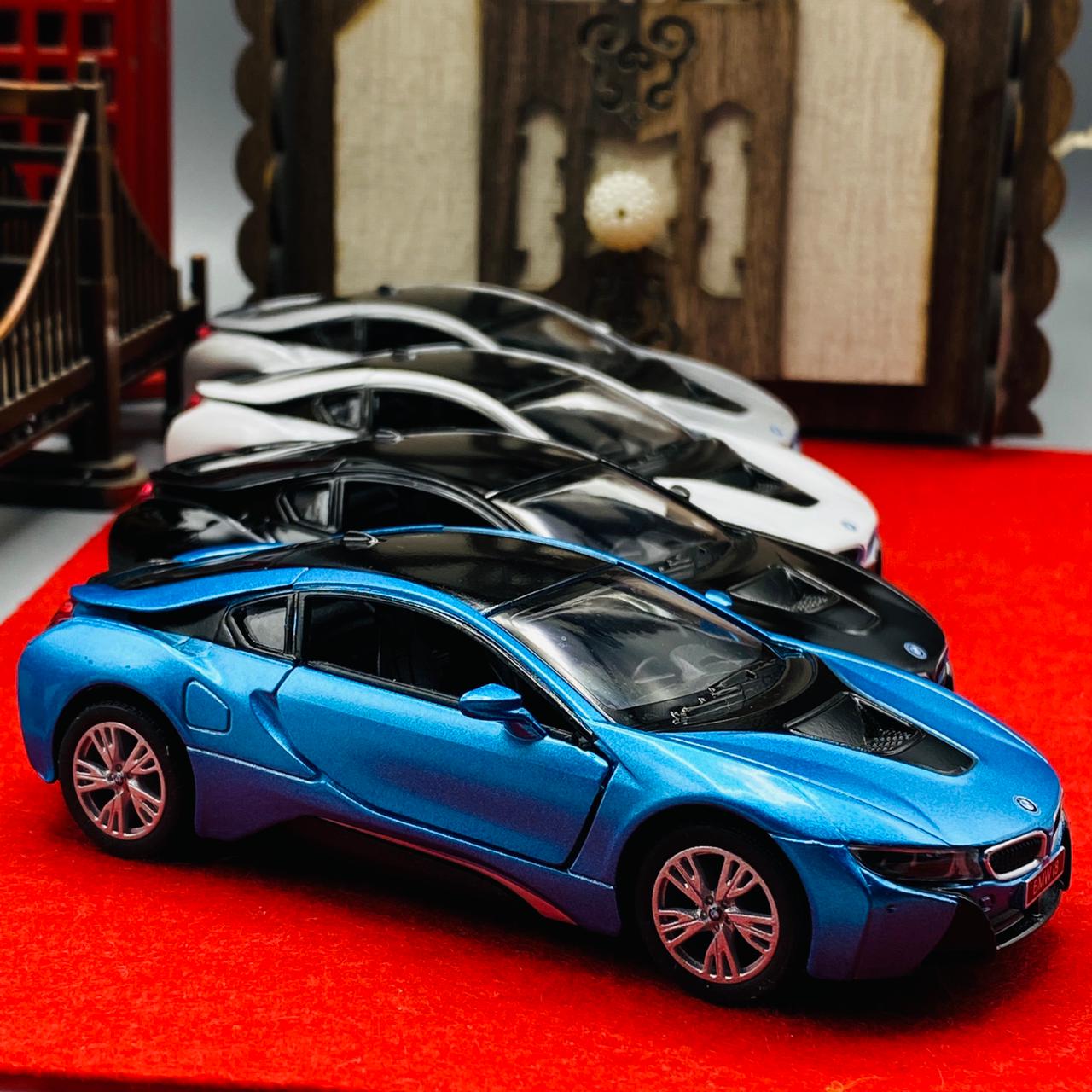 Buy Kinsmart Bmw I8 Diecast Model - Tzp1 Online In Pakistan At Toyzone