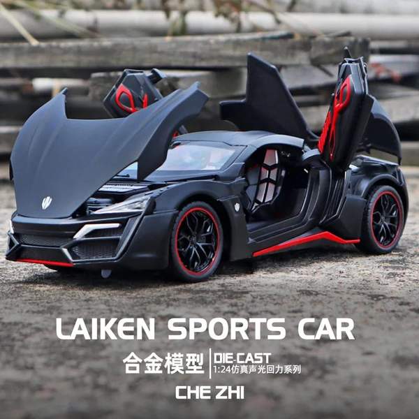 lykan hypersport super racing car