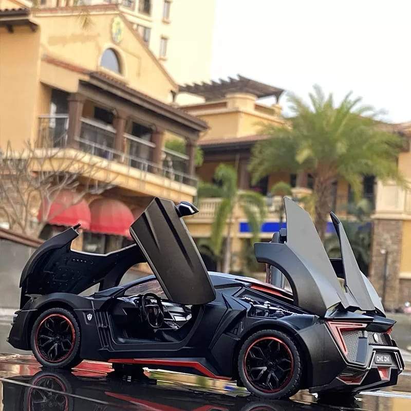 lykan hypersport super racing car