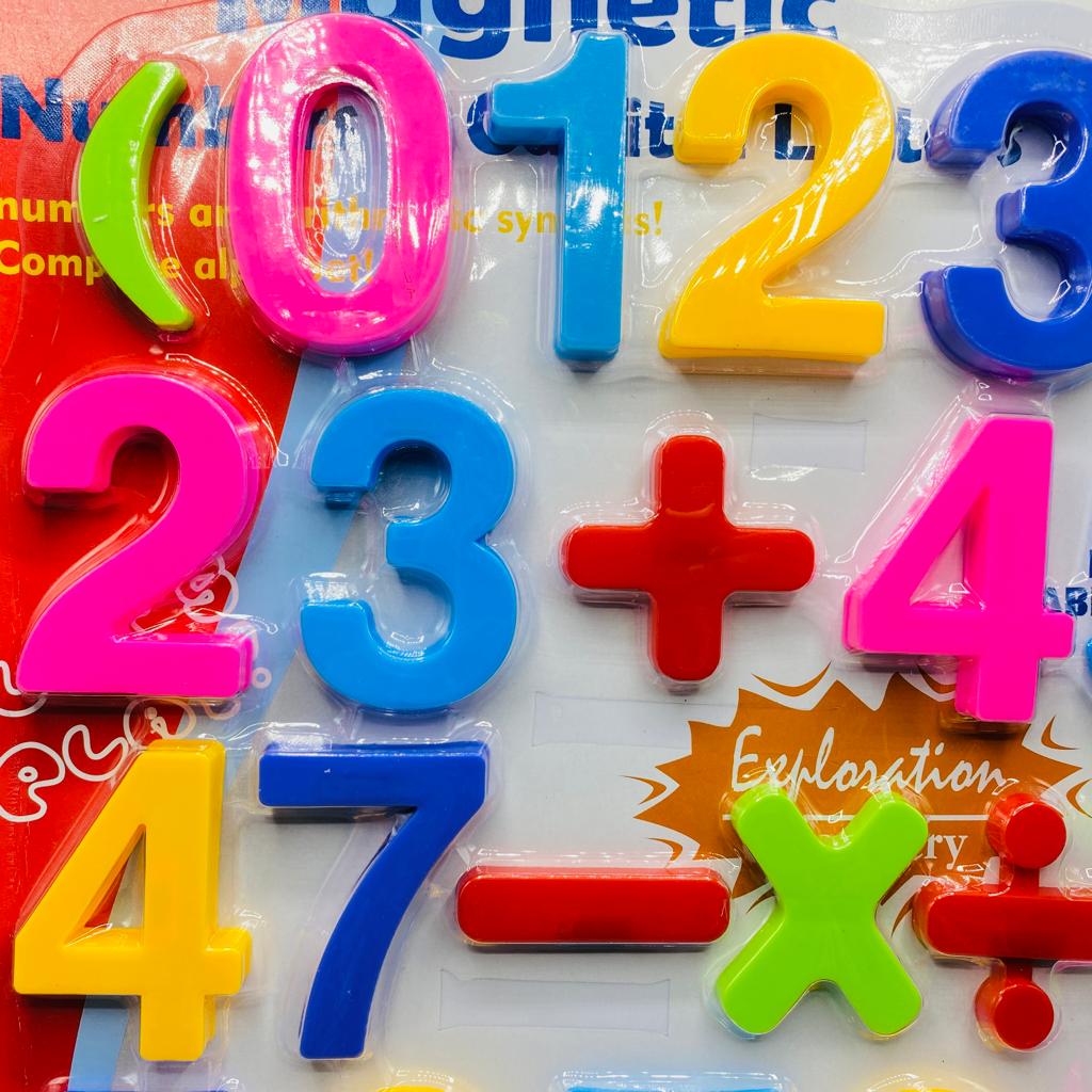 Magnetic Colorful Numbers