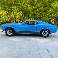 Thumbnail for Maisto 1:18 1970 Ford Mustang Mach- Blue