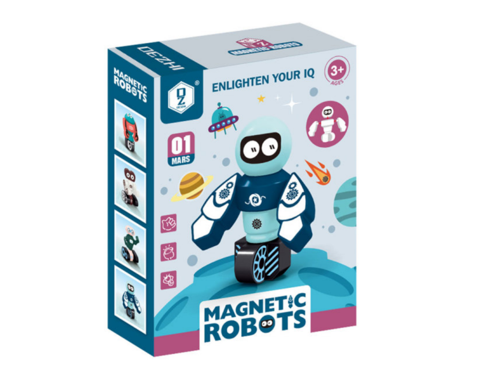 Mars 1 Magnetic Assemble Robots
