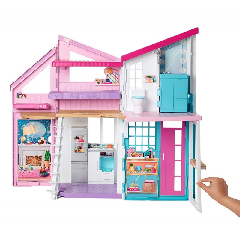 mattel barbie malibu house playset